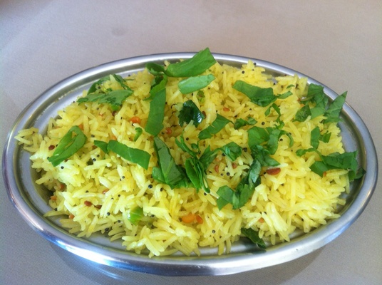 Carousel lemon rice