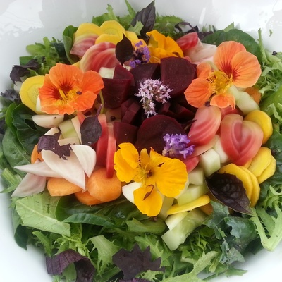 Carousel summer salad