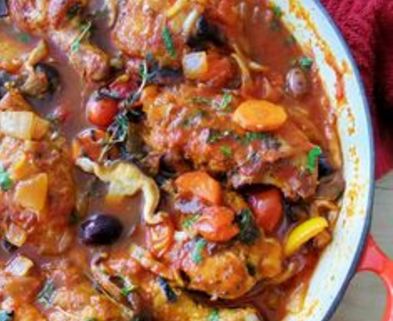 Medium chicken cacciatore