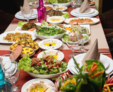 Medium lebanese table