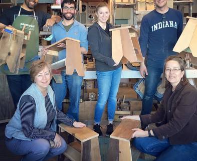 Medium step stool class