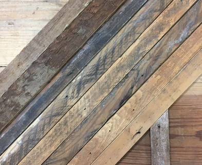 Medium lath wall art