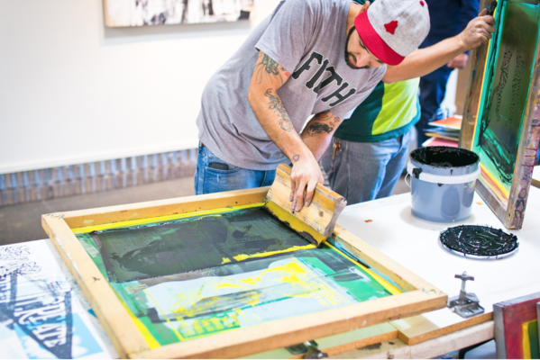 INTRODUCTION TO SCREEN PRINTING — COLUMBUS PRINTED ARTS CENTER